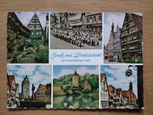Postcard Gruss aus Dinkelsbuhl