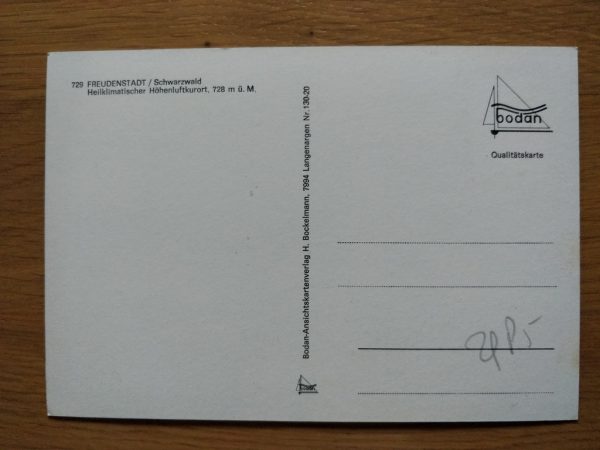 Postcard Freudenstadt im Schwarzwald - Image 2