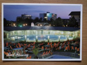 Postcard Bad Fussing Night Therme