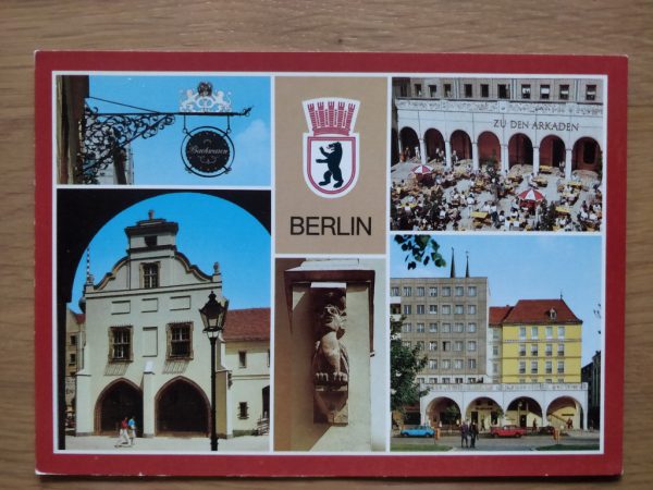 Postcard Berlin 5 pictures
