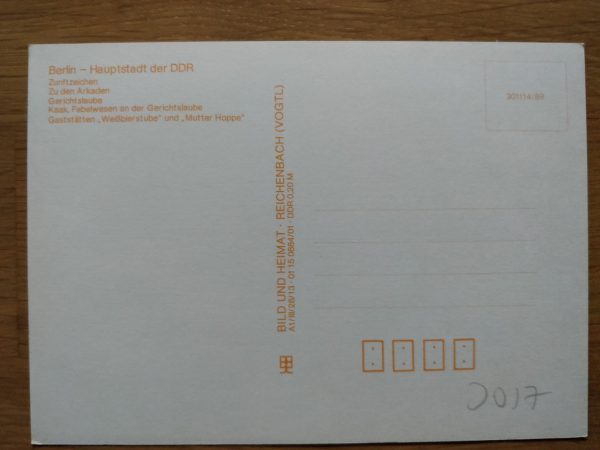 Postcard Berlin 5 pictures - Image 2