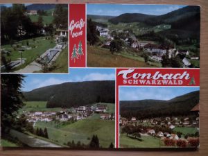 Postcard Tonbach Schwarzwald