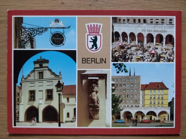 Postcard Berlin Haupstadt der DDR