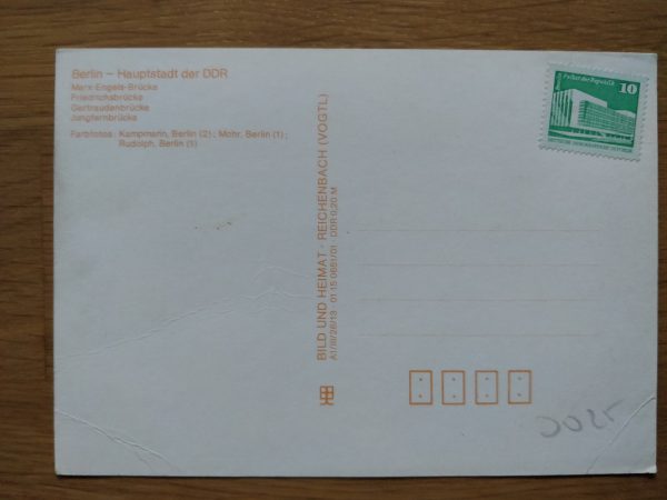 Postcard Berlin Haupstadt der DDR 4 pictures - Image 2