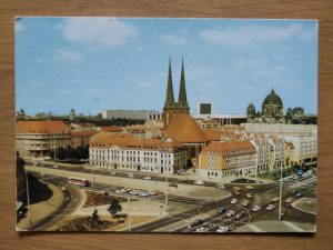 Postcard Berlin Nicolaiviertel