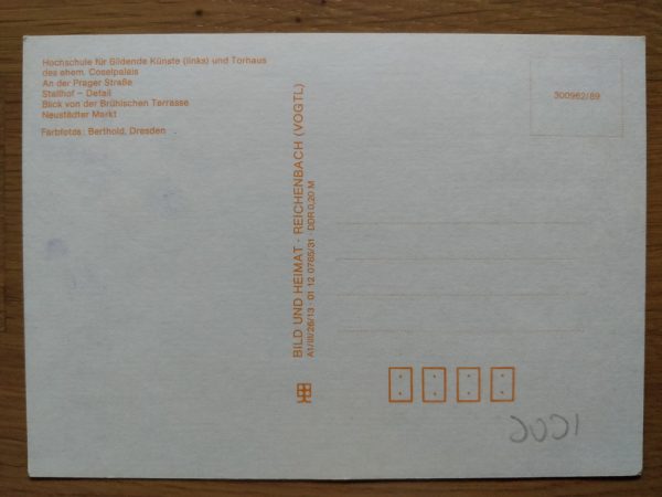 Postcard Dresden 5 pictures - Image 2