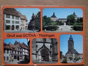 Postcard Gruss aus Gotha