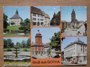 Postcard Gruss aus Gotha 2