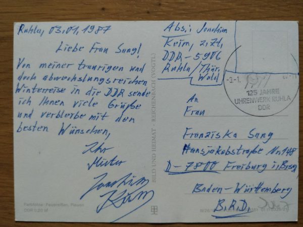 Postcard Grusse aus dem Thuringer Wald - Image 2