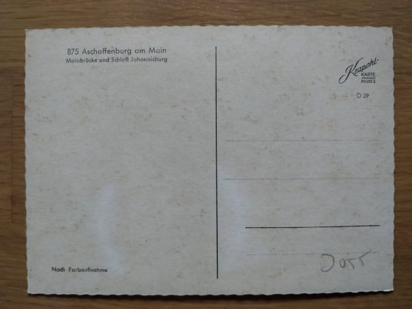 Postcard Aschaffenburg am Main - Image 2
