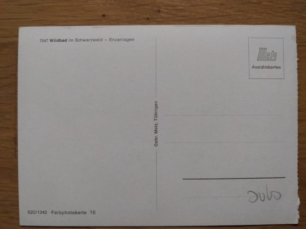 Postcard Staatsbad Schwarzwald - Image 2