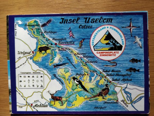 Postcard Insel Ostsee
