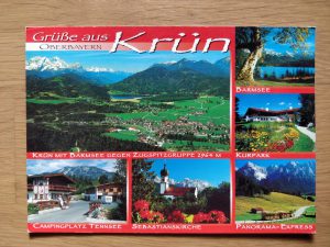 Postcard Grusse aus Krun