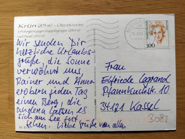 Postcard Grusse aus Krun - Image 2