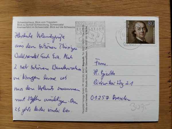 Postcard Grusse aus dem Schwarzatal - Image 2