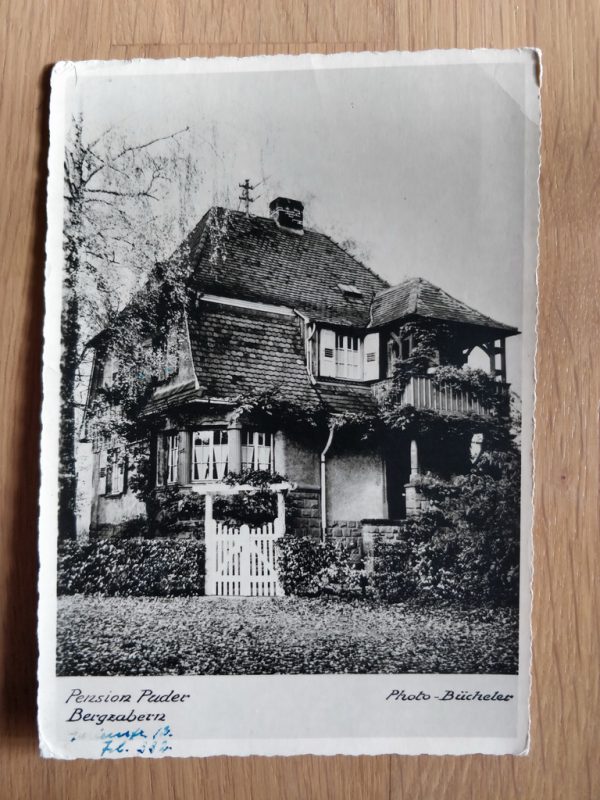 Postcard Pension Puder Bergzabern