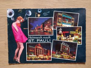 Postcard Heimweh nach St Pauli