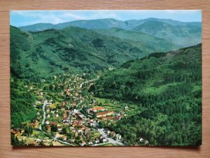 Postcard Freiburg Gunterstal