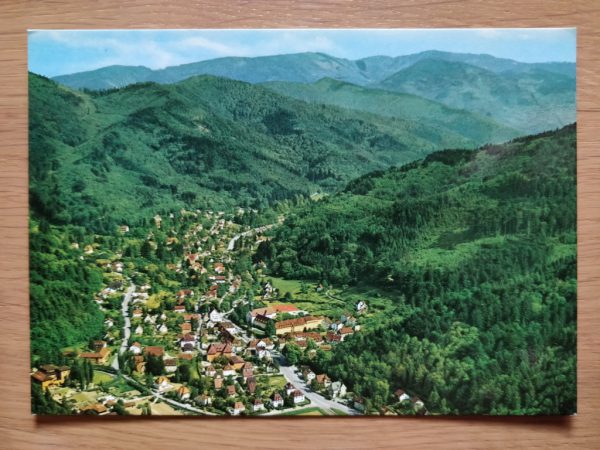 Postcard Freiburg Gunterstal