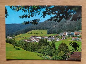 Postcard Tonbach im Schwarzwald