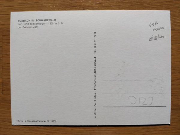 Postcard Tonbach im Schwarzwald - Image 2