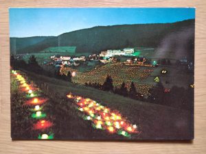 Postcard Tonbach im Schwarzwald Nacht