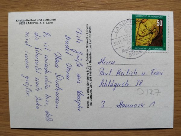 Postcard Heilbad und  Luftkurort Laasphe - Image 2