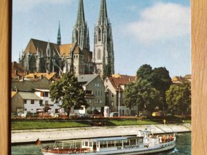 Postcard Regensburg Church