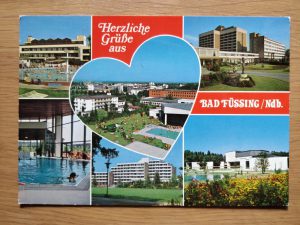 Postcard Herzlichen gruss aus Bad Fussing