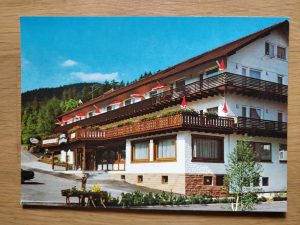 Postcard Hotel Waldlust Freudenstadt
