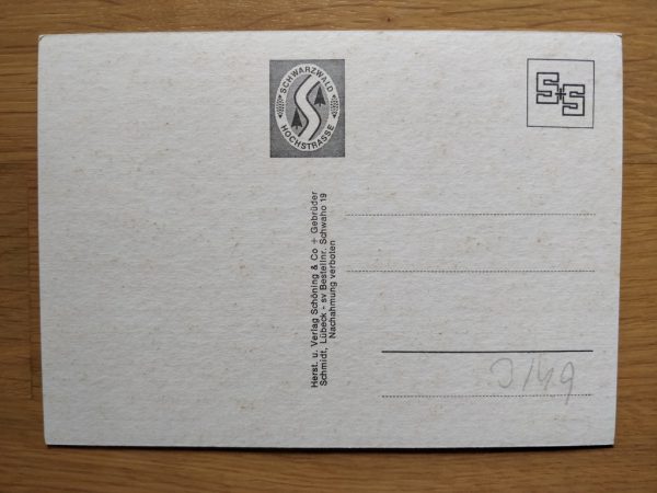 Postcard Schwarzwald Hochstrasse - Image 2