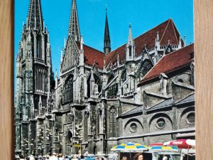 Postcard Regensburg Dom St Peter