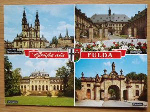 Postcard grusse aus Fulda