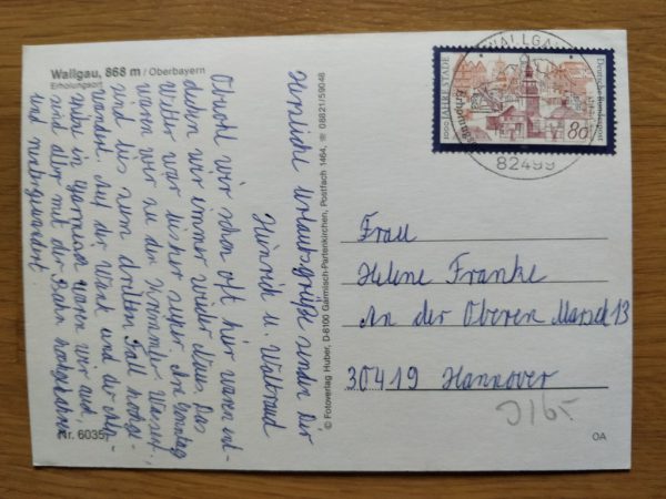 Postcard grusse aus Wallgau - Image 2
