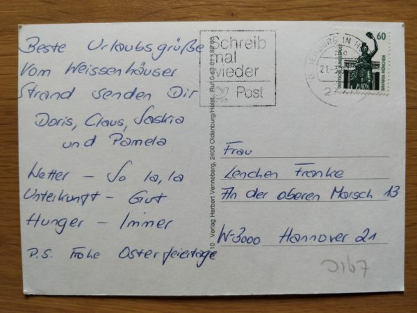 Postcard Wanderkarte Insel Fehmarn - Image 2