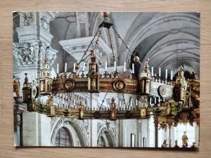 Postcard Comburg Schwabisch Hall