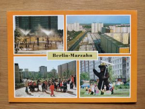 Postcard Berlin Marzahn 4 pictures