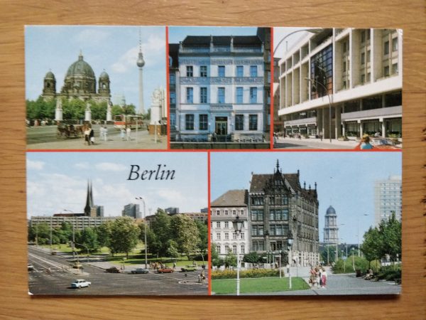 Postcard Berlin Haupstadt der DDR