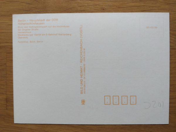 Postcard Berlin Hohenschonhausen - Image 2