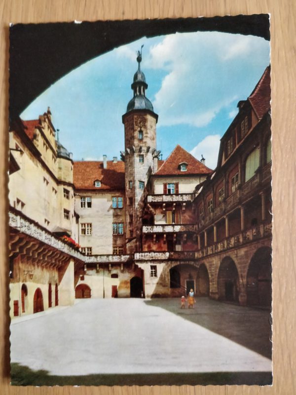 Postcard Schloss Langenburg