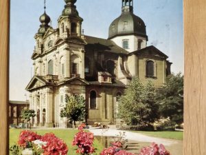 Postcard Mannheim Jesuitenkirche