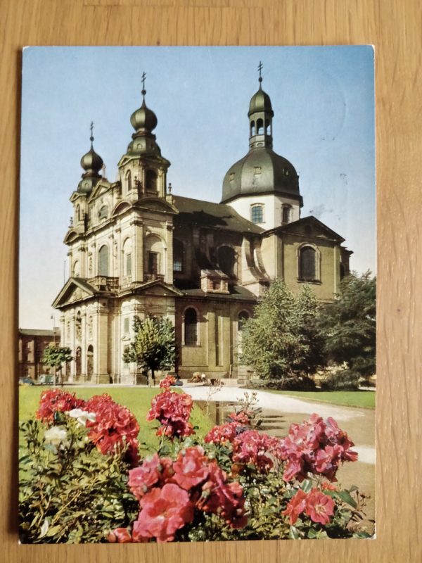 Postcard Mannheim Jesuitenkirche