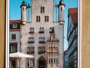 Postcard Hildesheim Tempelhaus