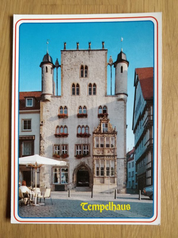 Postcard Hildesheim Tempelhaus