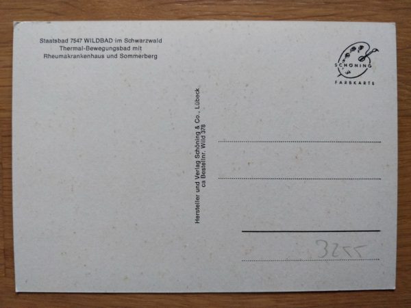 Postcard Wildbad im Schwarzwald - Image 2