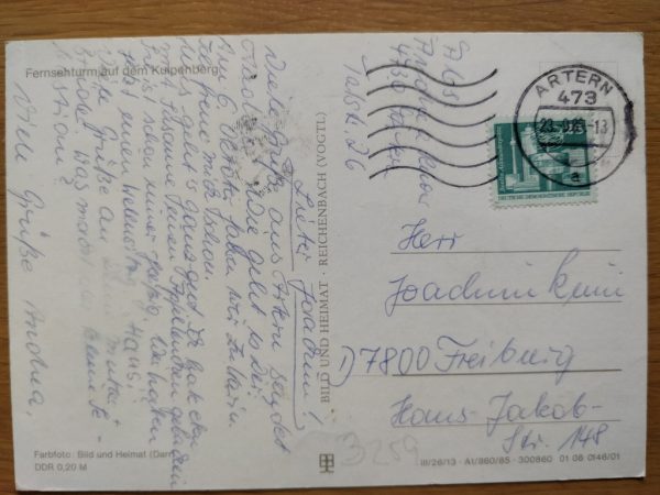 Postcard Fersehturm Kulpenberg - Image 2