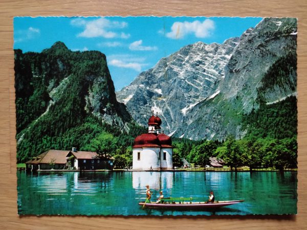 Postcard Konigssee Bartholoma