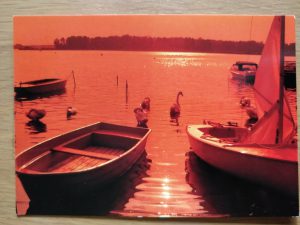Postcard Neuendorfer See Abendstimmung