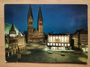 Postcard Bremen Rathaus