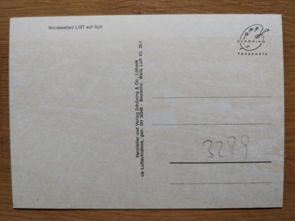 Postcard Nordseebad List auf Sylt - Image 2